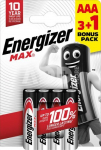 Energizer battery Max Alkaline AAA CHP4 3+1