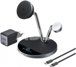 Anker Prime Wireless Charging Station Qi2.2 25W wireles charging (3-in-1, MagGo, AirCool, Dock Stand) PSU added