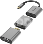 00200306 6in1 Adapter Connect2Go, USB-C, Mini-DisplayPort, HDMI, VGA