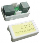 Gembird Cat. 5E LAN coupler, white color