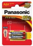 Baterijos Panasonic PRO Power LR03 - 2BP