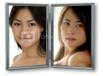 Zep Photo Frame 120DS04-4R Silver 2x 10x15 cm