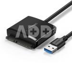UGREEN Adapter HDD 2.5" & 3.5" SATA to USB 3.0 (black)