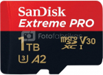SANDISK EXTREME PRO microSDXC 1TB 200/140 MB/s UHS-I U3 memory card (SDSQXCD-1T00-GN6MA)