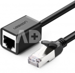 UGREEN Cat 6 FTP Ethernet RJ45 Extension Male/Female PatchCords with Shielding 0.5m (black)