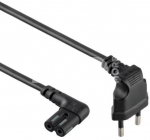 CABLE POWER EU 1M/ANGLED PC-184L GEMBIRD