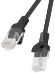 Lanberg Patchcord PCU5-20CC-0300-BK cat.5e 3M black 10-pack