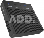 Raidsonic 4-Bays USB4 Duplicator (1:3 clone) for NVMe M.2 SSD | IB-4013MCL-C4