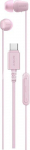 Sony IER‑EX15C USB‑C Wired Earbuds with Mic, Pink