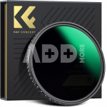 K&F Concept K&F 49MM XV40 Nano-X Variable/Fader ND Filter, ND8~ND128, W/O Black Cross