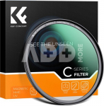 K&F Concept K&F 58MM C Series Magnetic MCUV Filter,Reflection Green Film