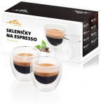 ETA | Espresso cups | ETA418193000 | For espresso coffee | 2 pc(s) | Dishwasher proof | Glass