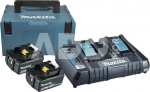 Makita Energy Kit 197629-2 2x BL1850B + DC18RD