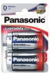 Baterijos Panasonic EVERYDAY LR20-2BP