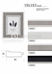 Rėmelis 10x15 plast 1306040 VELVET