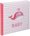 Walther Sam pink 28x30,5 50 white Pages Babyalbum UK183R
