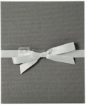 Albumas GB 68825 Leporello Bella Vista grey 16x19 cm | kampučiai/lipdukai | max 13x18 10 | juodi lapai [V]