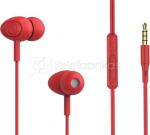 Tellur Basic Gamma wired in-ear headphones red