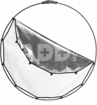 HaloCompact Reflector 82cm Silver/White