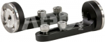1/4"-20 Screw Mounting Slot to Arri Standard Rosette Adapters (pair)