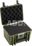 BW OUTDOOR CASES TYPE 2000 / BRONZE GREEN (PRE-CUT FOAM)