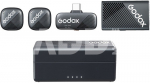 Godox Cube C Combo Kit2 2.4GHz Wireless Microphone System
