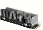 AXAGON Aluminum passive cooler for single and double-sided M.2 SSDs size 2280, height 24 mm | CLR-M2XT
