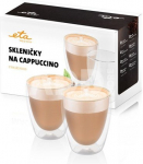ETA | Cappuccino cups | ETA418193010 | For cappuccino coffee | 2 pc(s) | Dishwasher proof | Glass