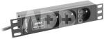 PDU-03E-0200-IEC-BK 2m Black