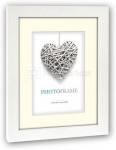 Zep Photo Frame V32304 Regent 4 White 20x20 / 30x30 cm