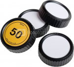 Caruba Writable Rear Lens cap Kit Nikon (4 stuks)