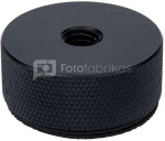 Caruba adapterschroef 1/4"M 3/8"F met metalen grip & rubber dekplaat