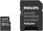 Philips MicroSDXC Card 64GB Class 10 UHS-I U1 incl. Adapter