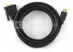 CABLE HDMI-DVI 5M/CC-HDMI-DVI-15 GEMBIRD