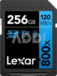 Lexar | Memory Card | Professional 800x PRO | 256 GB | SDXC | Flash memory class UHS-I