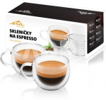 ETA | Espresso cups | ETA518091000 | For espresso coffee | 2 pc(s) | Dishwasher proof | Glass
