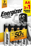 Energizer battery Alkaline Power AA CHP4 3+1