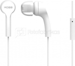 Koss Headphones KEB9iW Wired, In-ear, Microphone, White