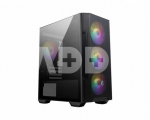 MSI MAG FORGE M100R Black, Micro ATX Tower, Power supply included No