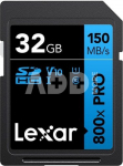 Lexar | Memory Card | Professional 800x PRO | 32 GB | SDXC | Flash memory class UHS-I