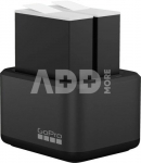 GoPro battery charger + 2 Enduro batteries Hero9/1011/12 Black