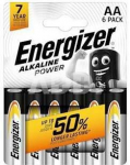 Energizer battery Alkaline Power AA CHP6