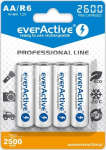 everActive BATTERIES R6/AA 2600 mAH, BLISTER 4 PCS