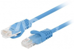 Lanberg Patchcord cat.6 UTP 0.25M 10-pack fluke passed blue