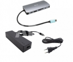 i-tec i-tec USB-C Nano HDMI/V GA + Charger 100W