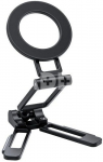 Leofoto PS-5 Magnetic Foldable Phone Stand - Black
