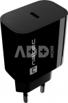 Natec Ribera USB Charger 1X USB-C 20W, Black
