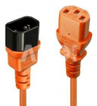 CABLE POWER IEC EXTENSION 2M/ORANGE 30475 LINDY