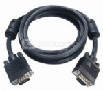 Gembird Extension Cord 15F/15M VGA dual-shielded + ferrite 1.8M black