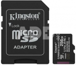 MEMORY MICRO SDXC 256GB UHS-I/W/ADAPTER SDCS3/256GB KINGSTON
